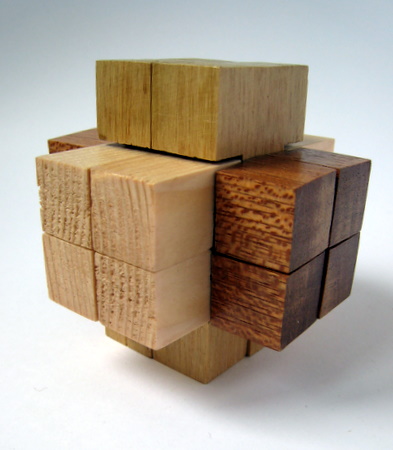 Casse-tête - 12 pieces interlocking Burr Puzzle