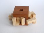 Casse tete  4 piece burr cube  osanori yamamoto 2