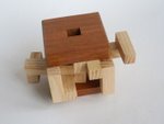 Casse tete  4 piece burr cube  osanori yamamoto 3