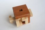 Casse tete  4 piece burr cube  osanori yamamoto 4