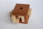 Casse tete  4 piece burr cube  osanori yamamoto 5