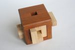 Casse tete  4 piece burr cube  osanori yamamoto 6