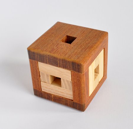 Casse tete  4 piece burr cube  osanori yamamoto
