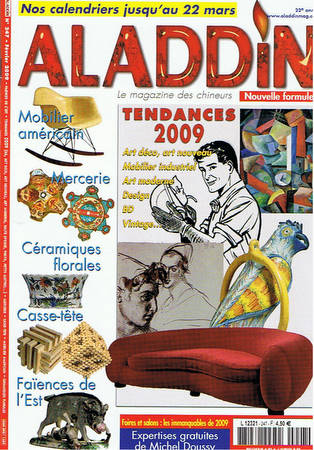 Couverture du magazine Aladdin de Fevrier 2009