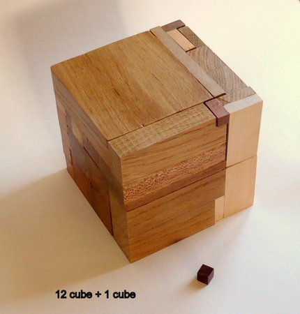 12 cube + 1 cube