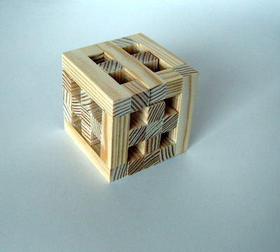 Casse-tete Cross-Lattice Complet