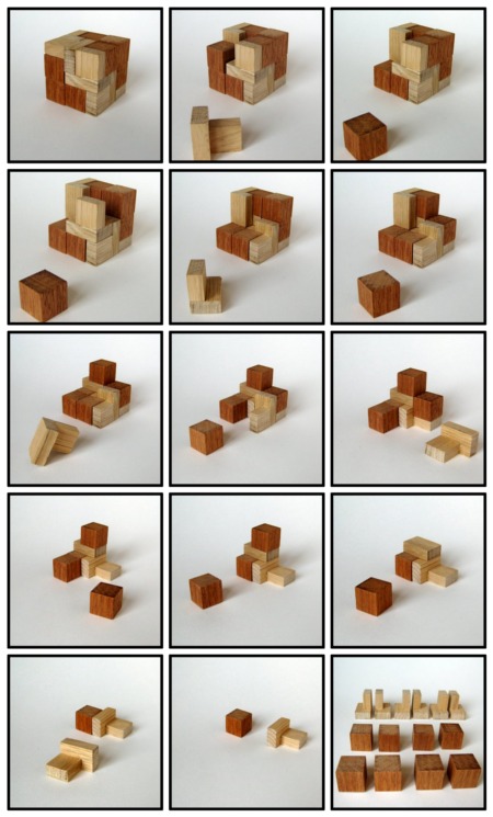 Casse-tête - Cube of Cubes - gaufrier