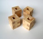 Casse-tête - Duplication du cube - 4 tourelles